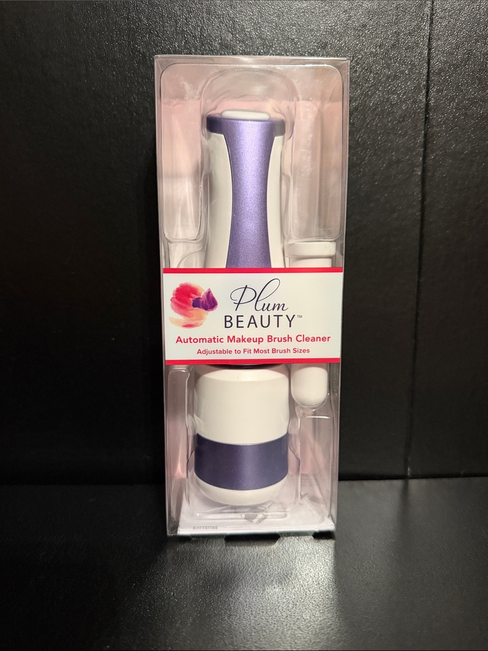 NWT Plum Beauty Automatic Makeup Brush Cleaner | New In Box